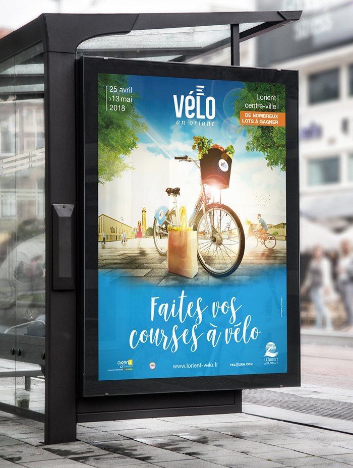 Faites vos courses à vélo à Lorient