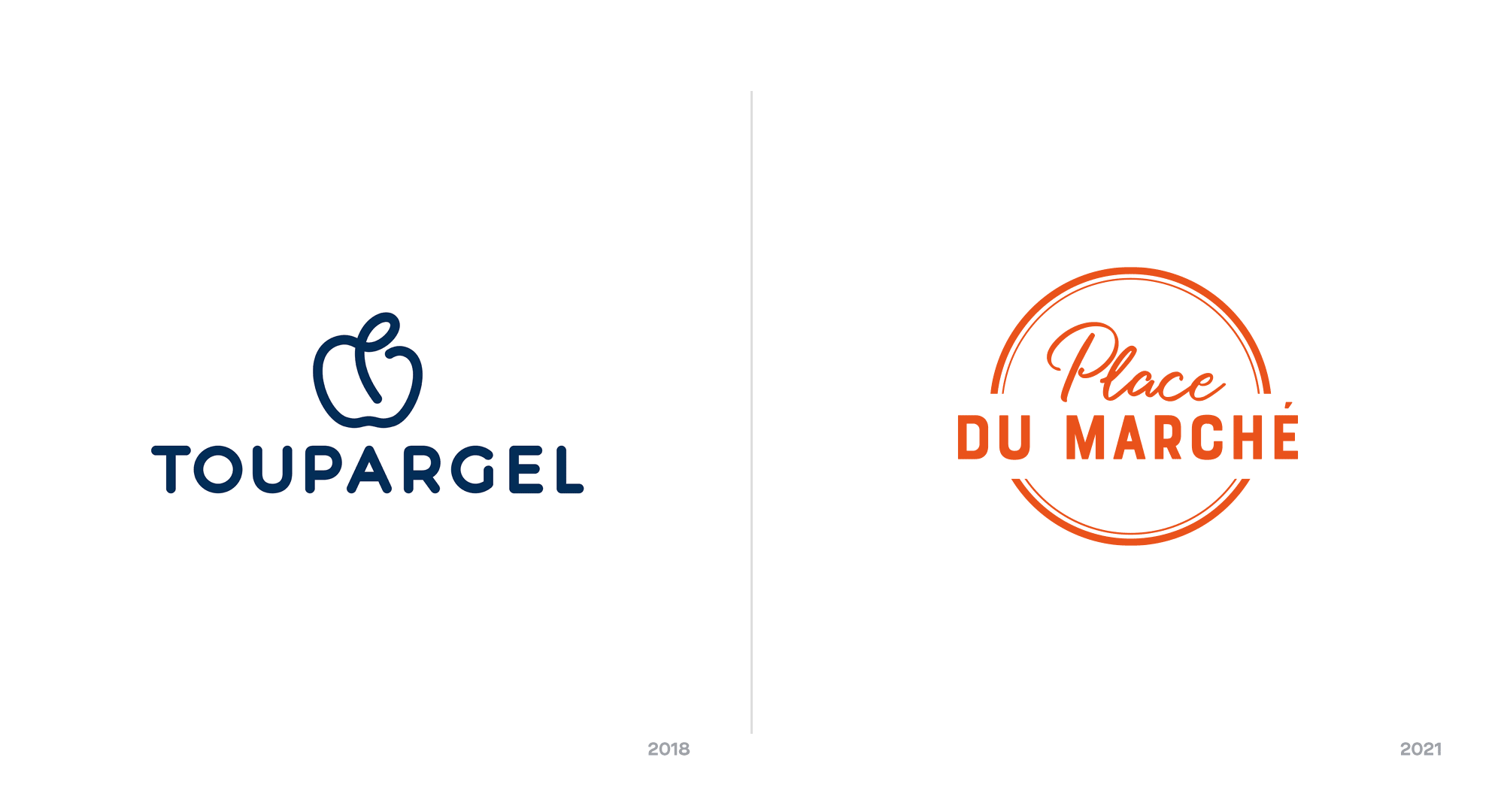 Toupargel devient Place du Marché : changement de nom et de logo.