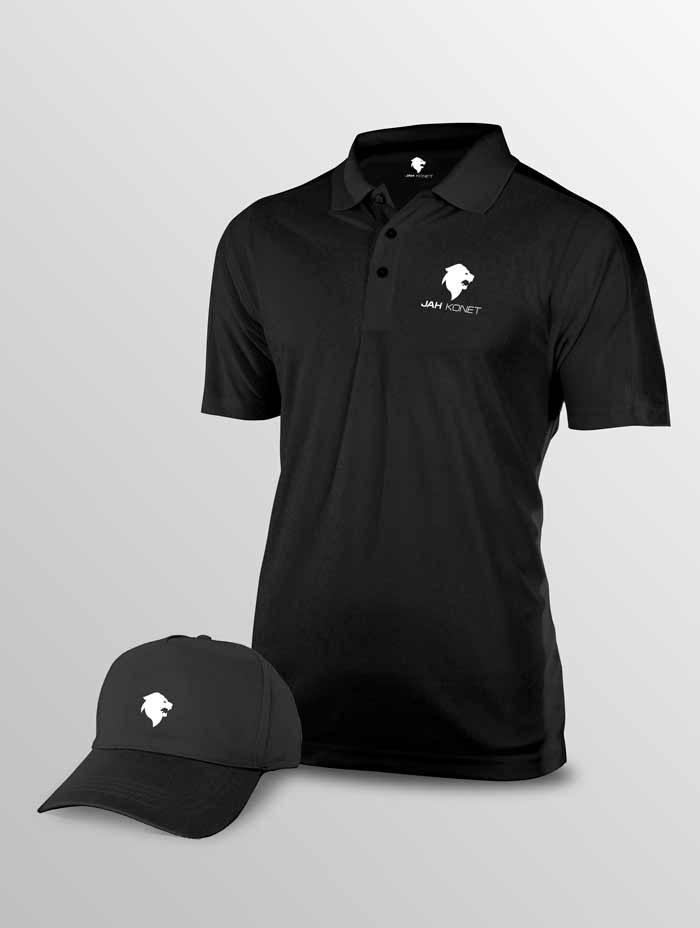 polo-casquette-noir-jah-konet-lc-design