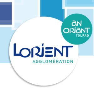 Carte de voeux pour Lorient Agglomération