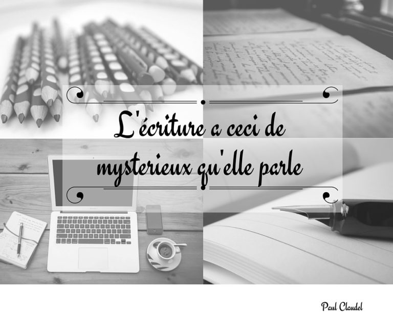 L’écriture ou le renouveau de la typo !