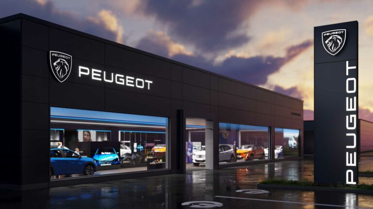 Nouveau logo Peugeot